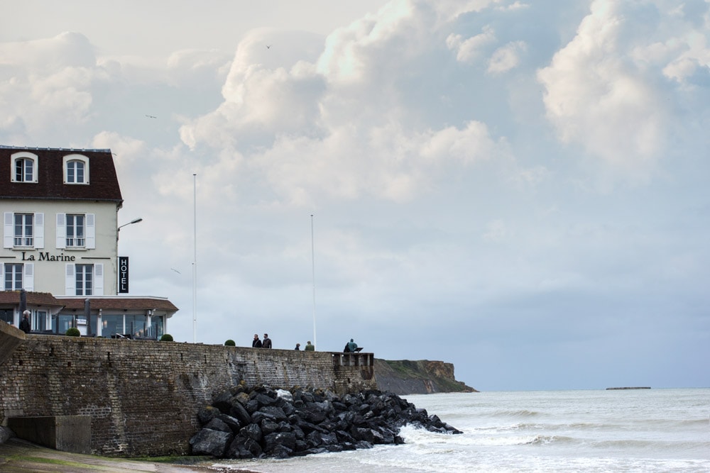 Arromanche - one of the landing sites of the allied troops at the D-day during World War Two