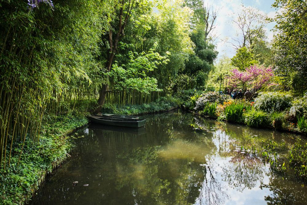 Giverny is best known as the location of Claude Monet's garden and home