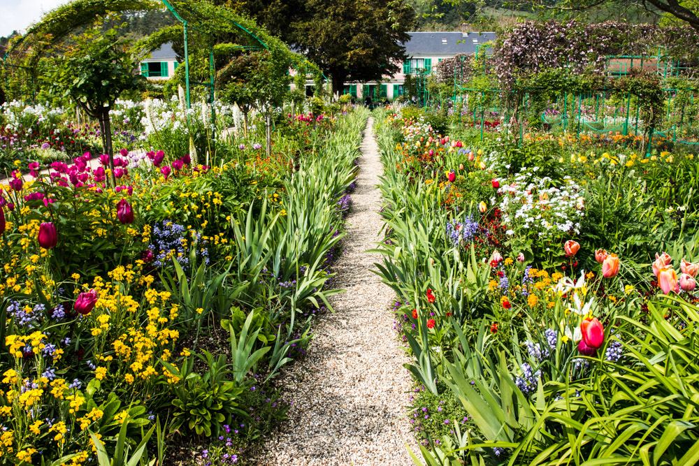 Giverny is best known as the location of Claude Monet's garden and home