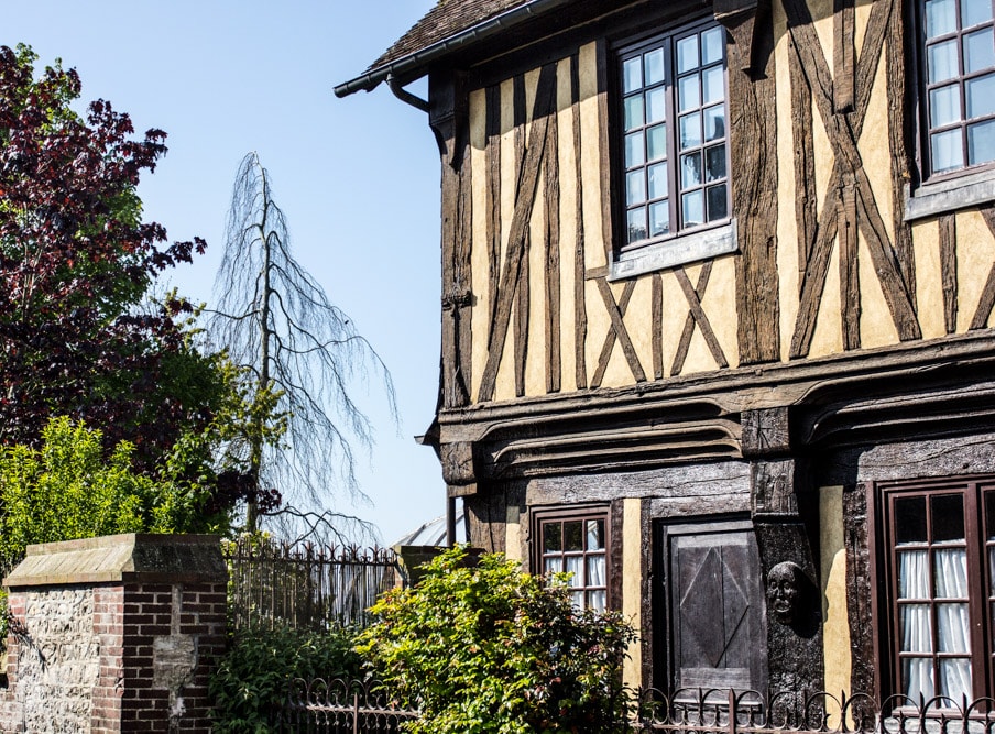 BEUVRON-en-AUGE village in Normandy