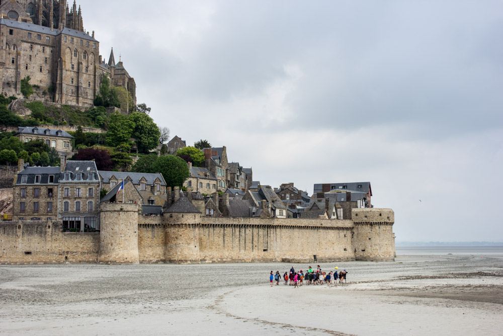 Saint Michael's Mount is a tidal island and mainland commune in Normandy