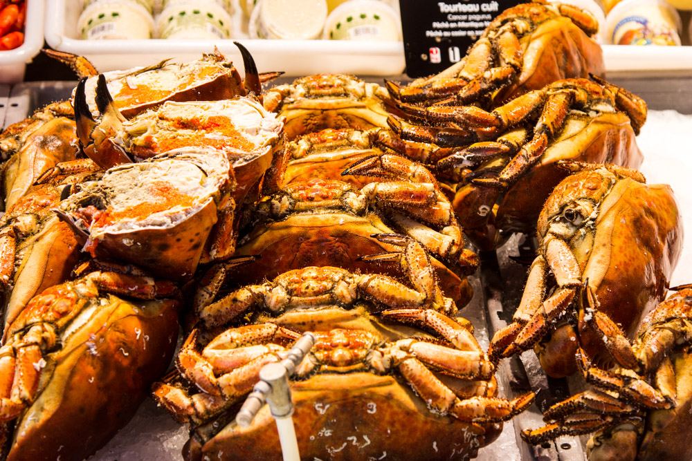 Trouville seafood market